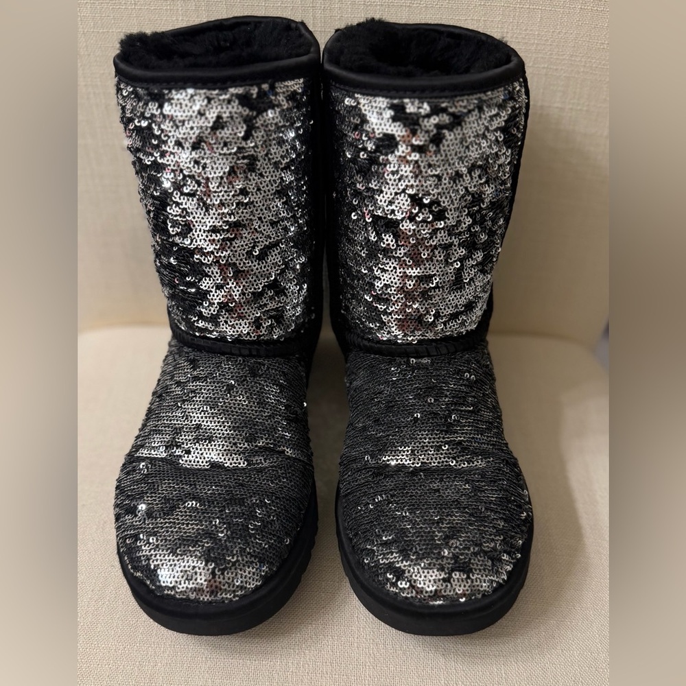 UGG Black Sequin Women's Boots